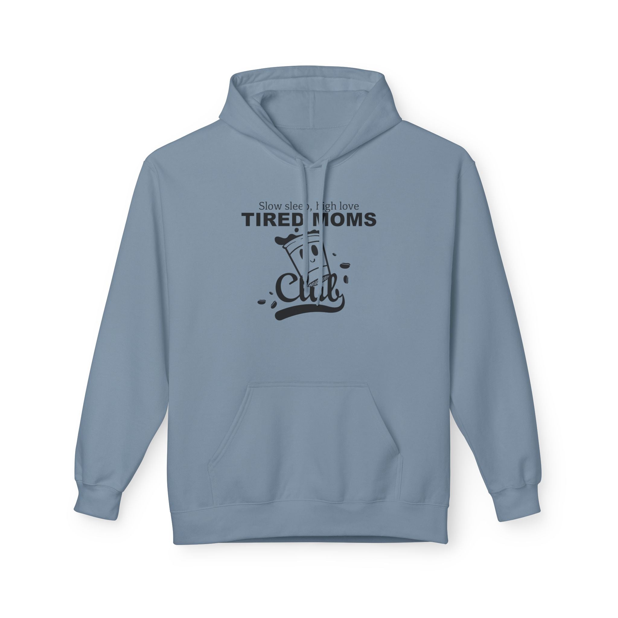 Tired Moms Club | Hoodie — Funny Coffee & Mom Life Sweatshirt