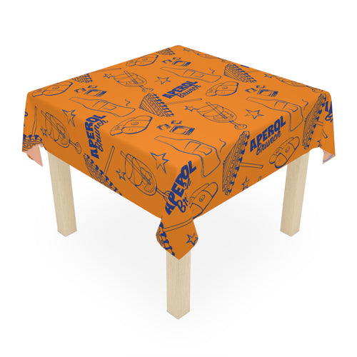 Aperol Brunch Collection Tablecloth — Orange Brunch Collection Inspired Design