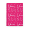 Cin Cin Cocktail Hardcover Journal — Pink Aperol Inspired Design