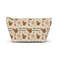 Apple Cider Old Fashioned Accessory Pouch  — Beige Apple Cider Collection Inspired Design