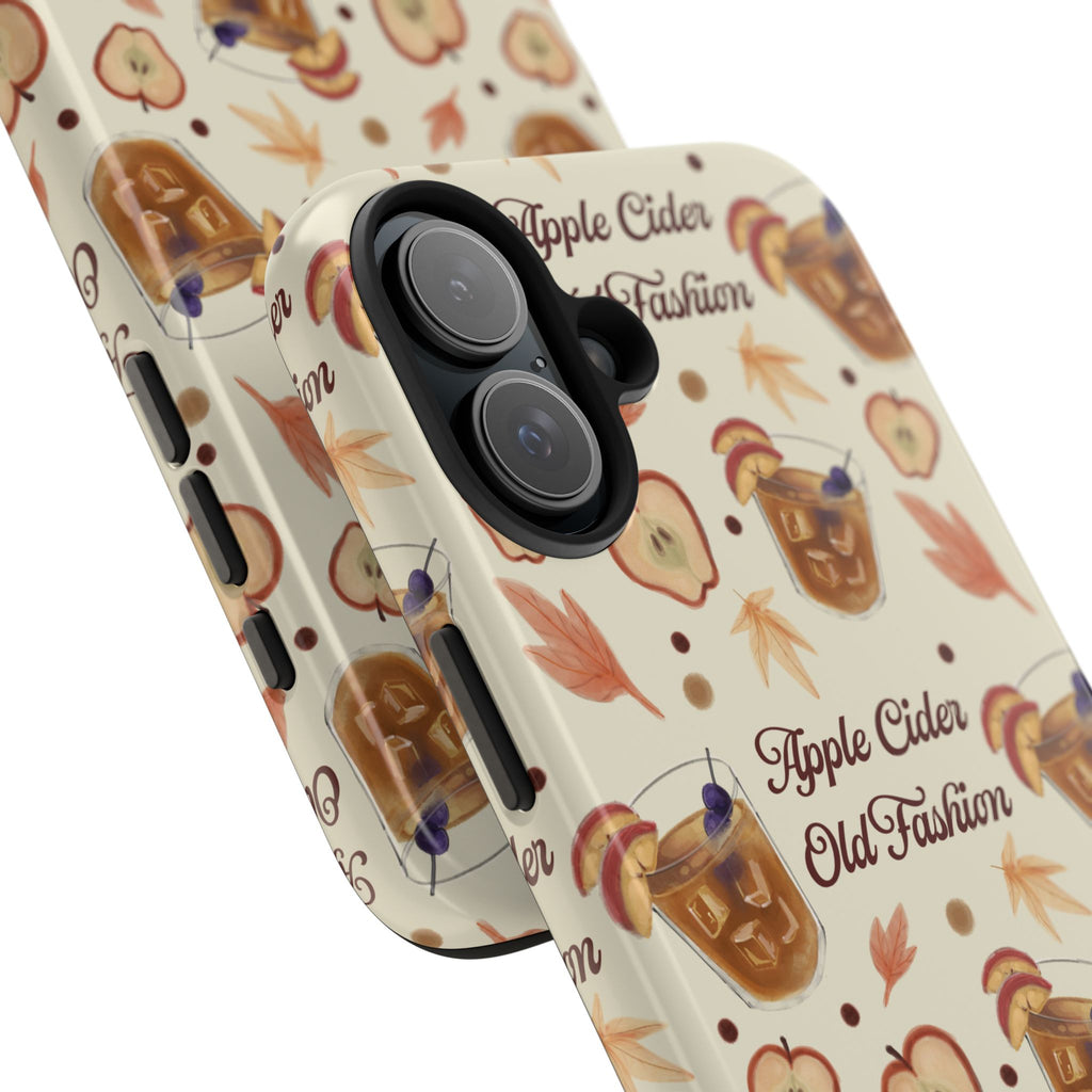 Apple Cider Old Fashioned Tough Phone Case – Beige Apple Cider Collection Inspired Design