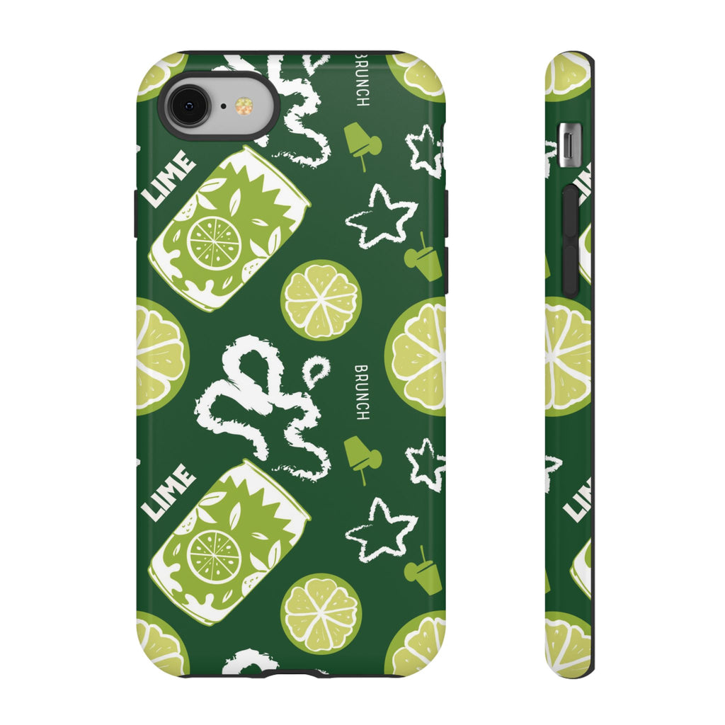 Lime Crush Tough Phone Case – Citrus Summer Vibes