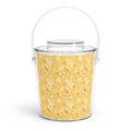 Lemon Fruit Brunch Ice Bucket with Tongs — Lemon Brunch Collection Inspired Design