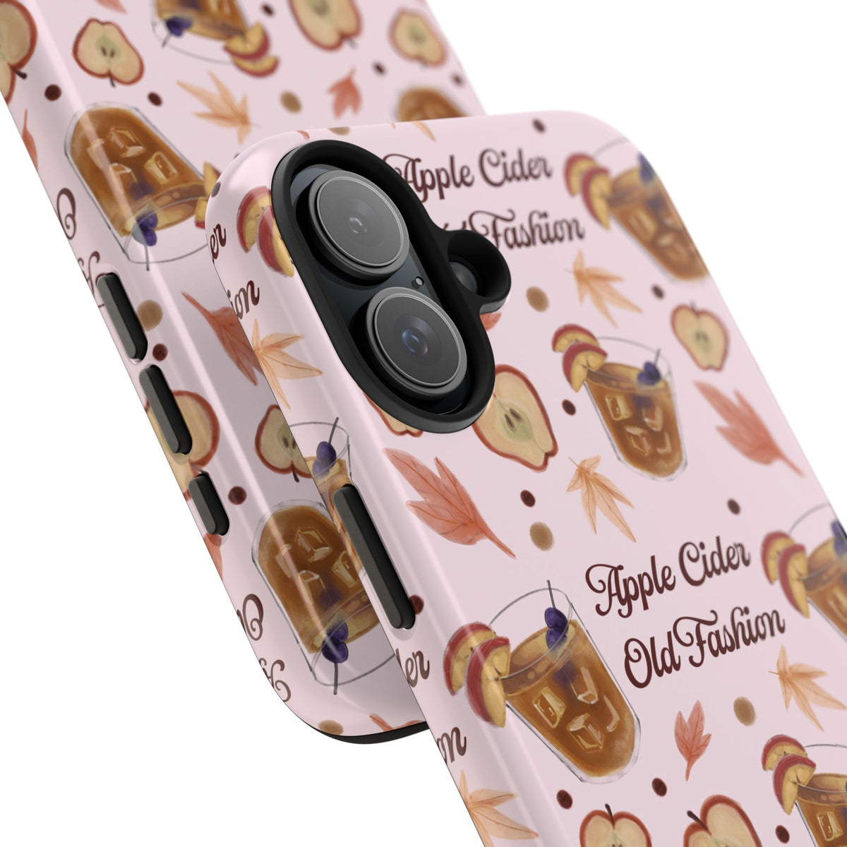 Apple Cider Old Fashioned Tough Phone Case – Light Pink Apple Cider Collection Inspired Design