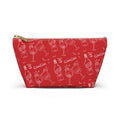 Cin Cin Cocktail Accessory Pouch — Red Aperol Inspired Design