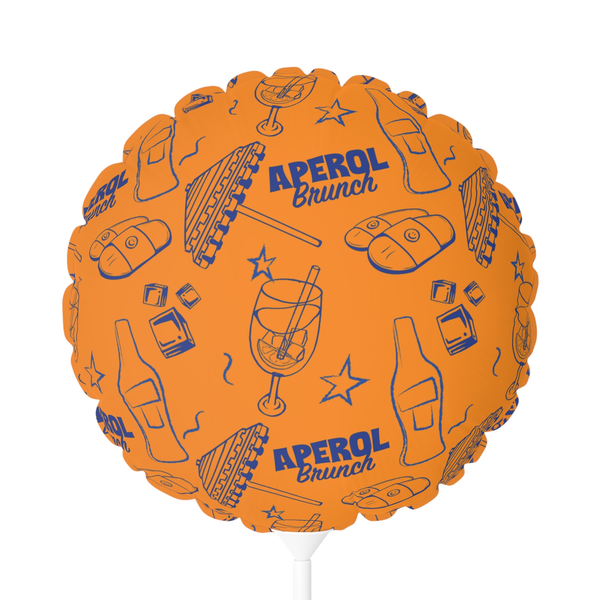 Aperol Brunch - Round Foil Balloon 11"