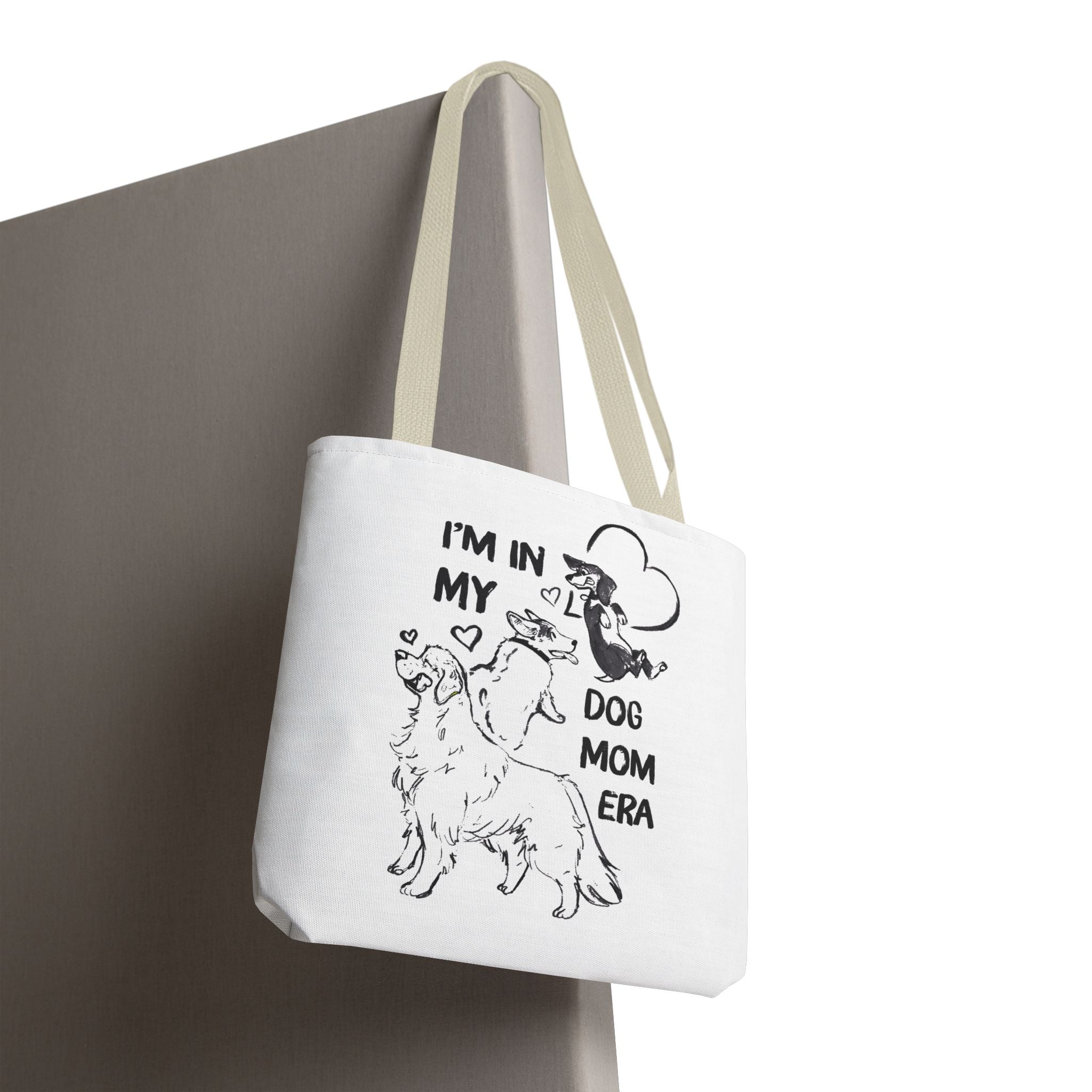 Dog Mom Era Tote Bag – Cute Puppy Tote for Dog Mom | Dog Lover Gift