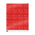 Cin Cin Peel Wrapping Paper Roll — Red Cin Cin Collection Inspired Design