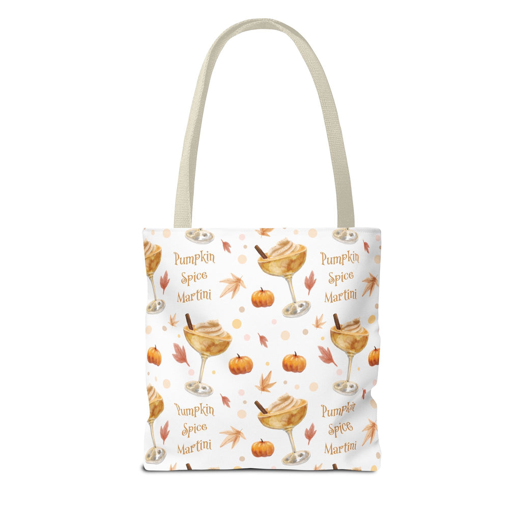 Pumpkin Spice Martini Tote Bag — White Pumpkin Collection Inspired Design