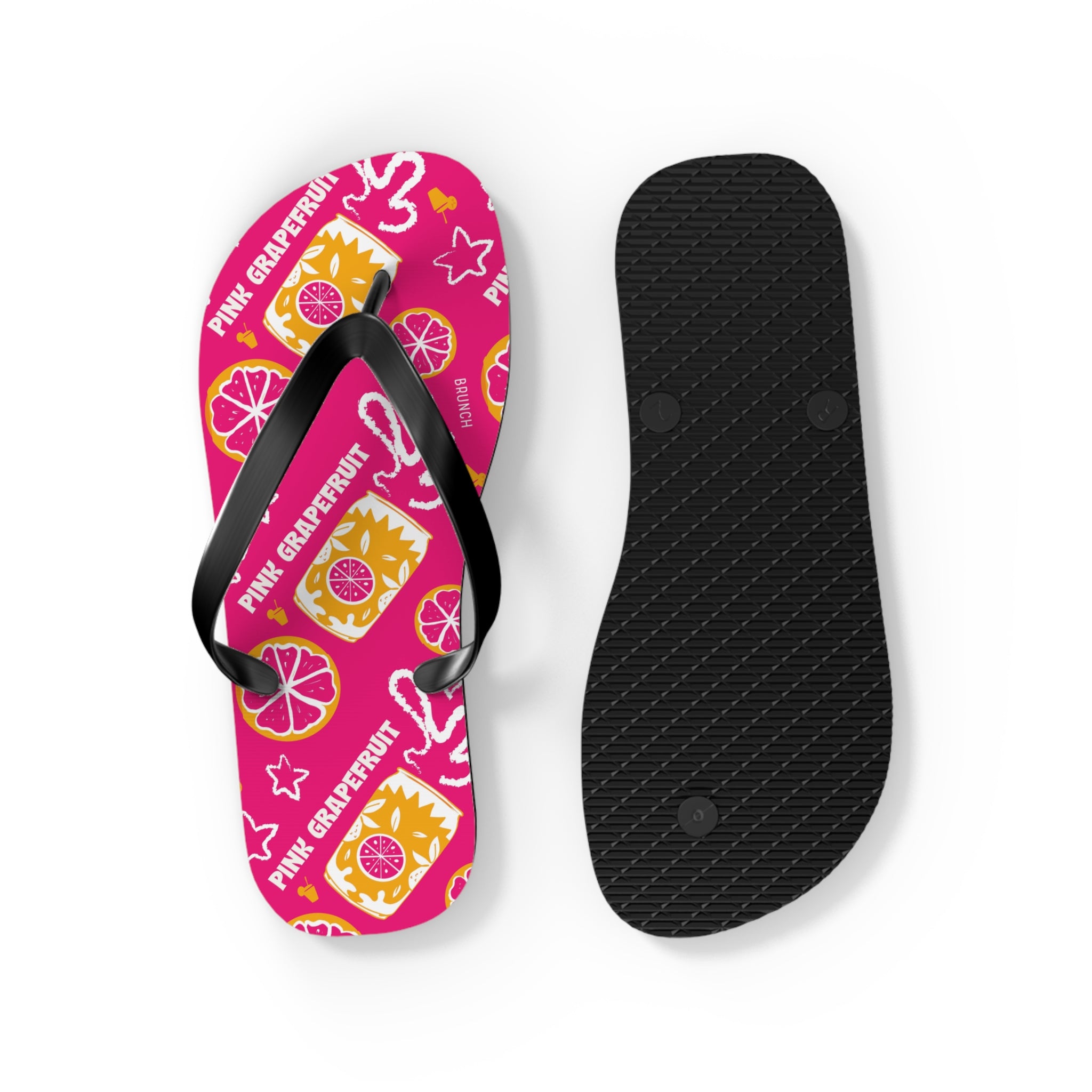 Pink Grapefruit Fruit Flip Flops – Pink Grapefruit Collection Inspired Design