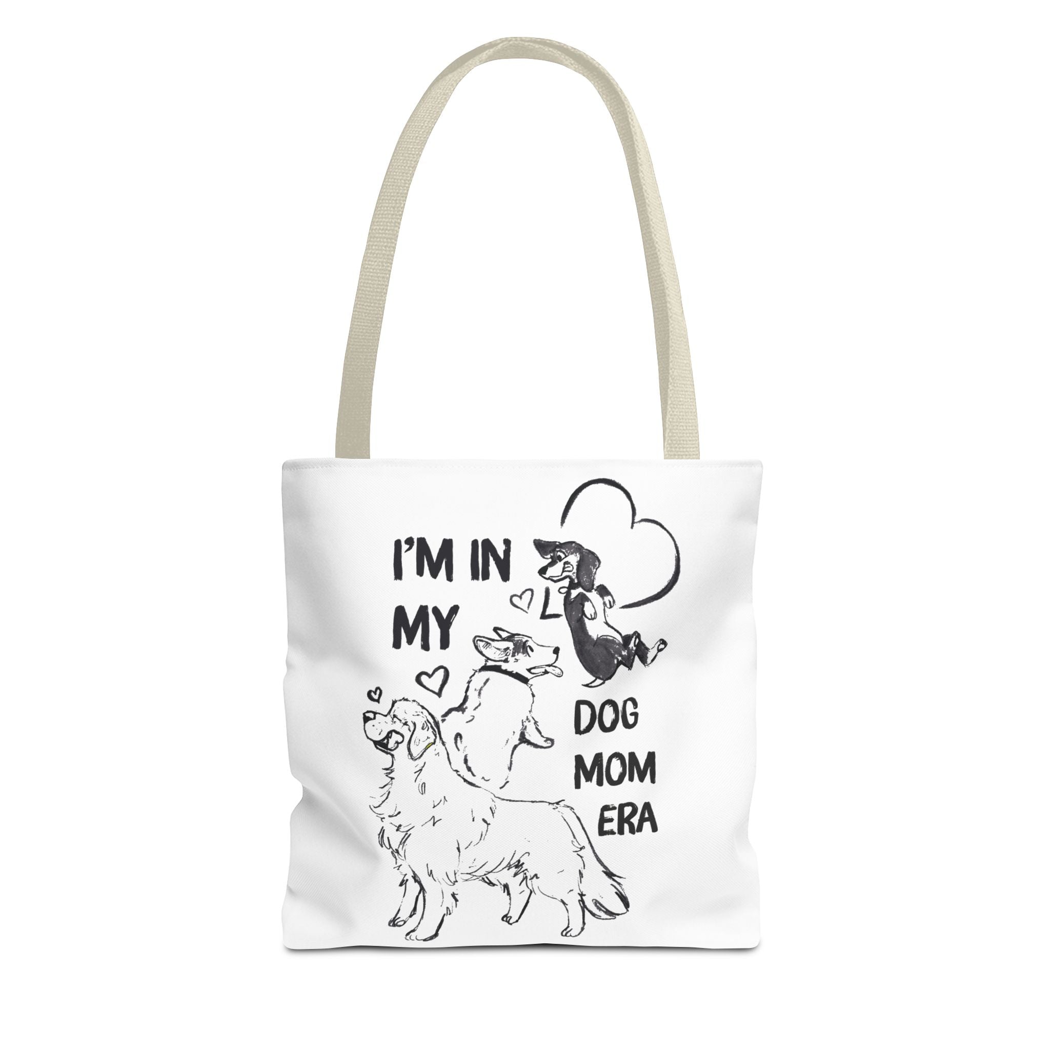 Dog Mom Era Tote Bag – Cute Puppy Tote for Dog Mom | Dog Lover Gift