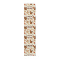 Apple Cider Old Fashioned Table Runner — Beige Apple Cider Collection Inspired Design