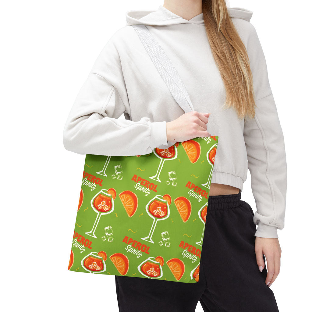 Aperol Spritz Tote Bag – Green Spritz Collection Inspired Design