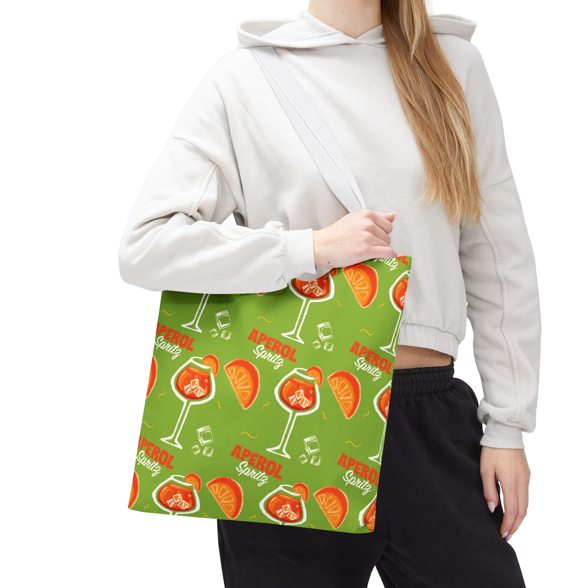 Aperol Spritz Tote Bag – Green Spritz Collection Inspired Design