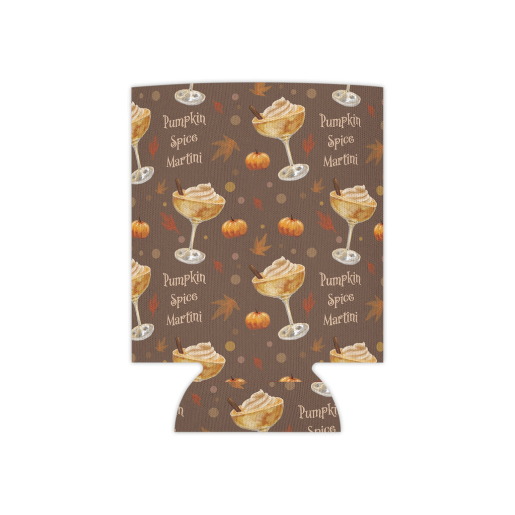 Pumpkin Spice Martini Can Cooler — Brown Pumpkin Collection Inspired Design
