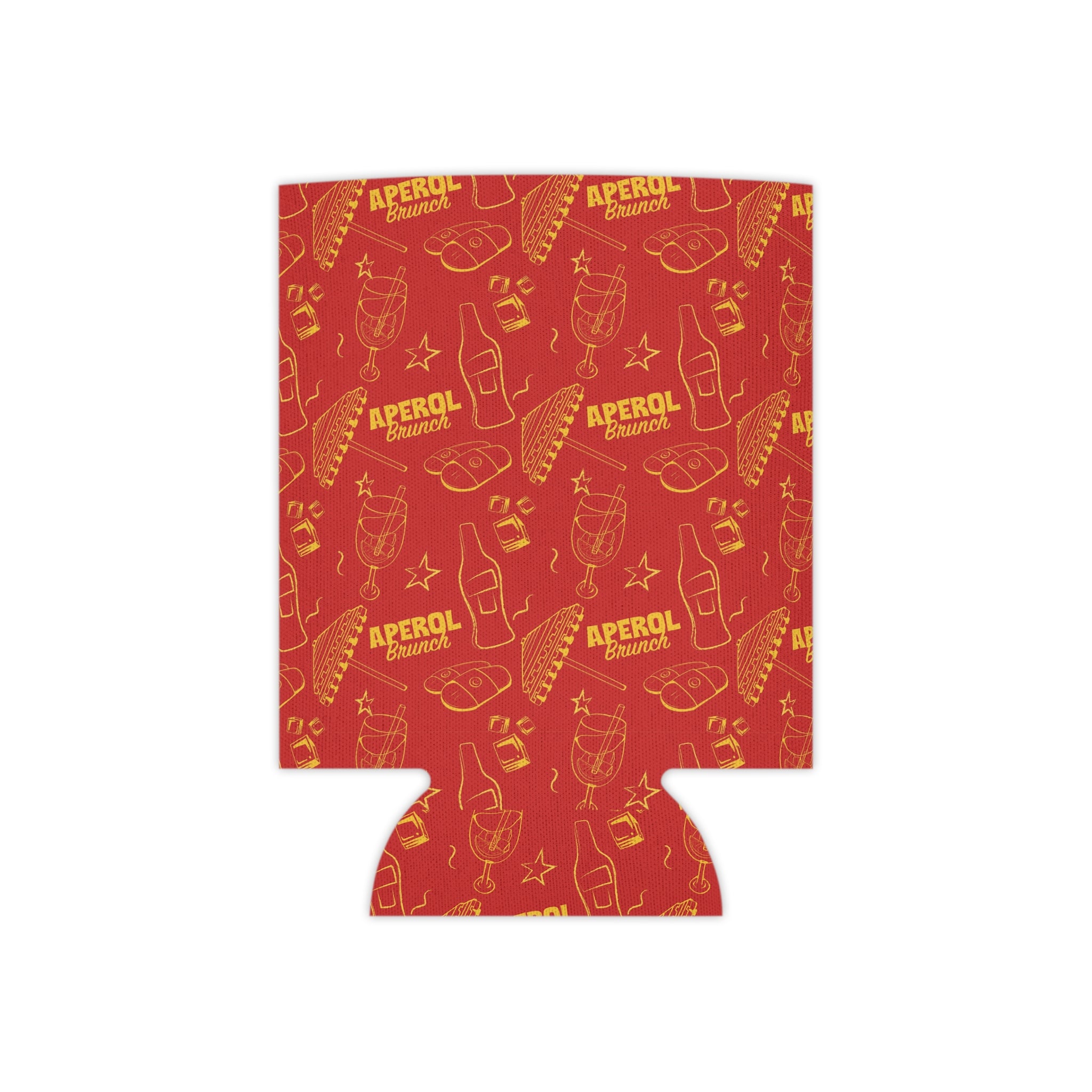 Aperol Brunch Red Collection Can Cooler - Red Aperol Inspired Design