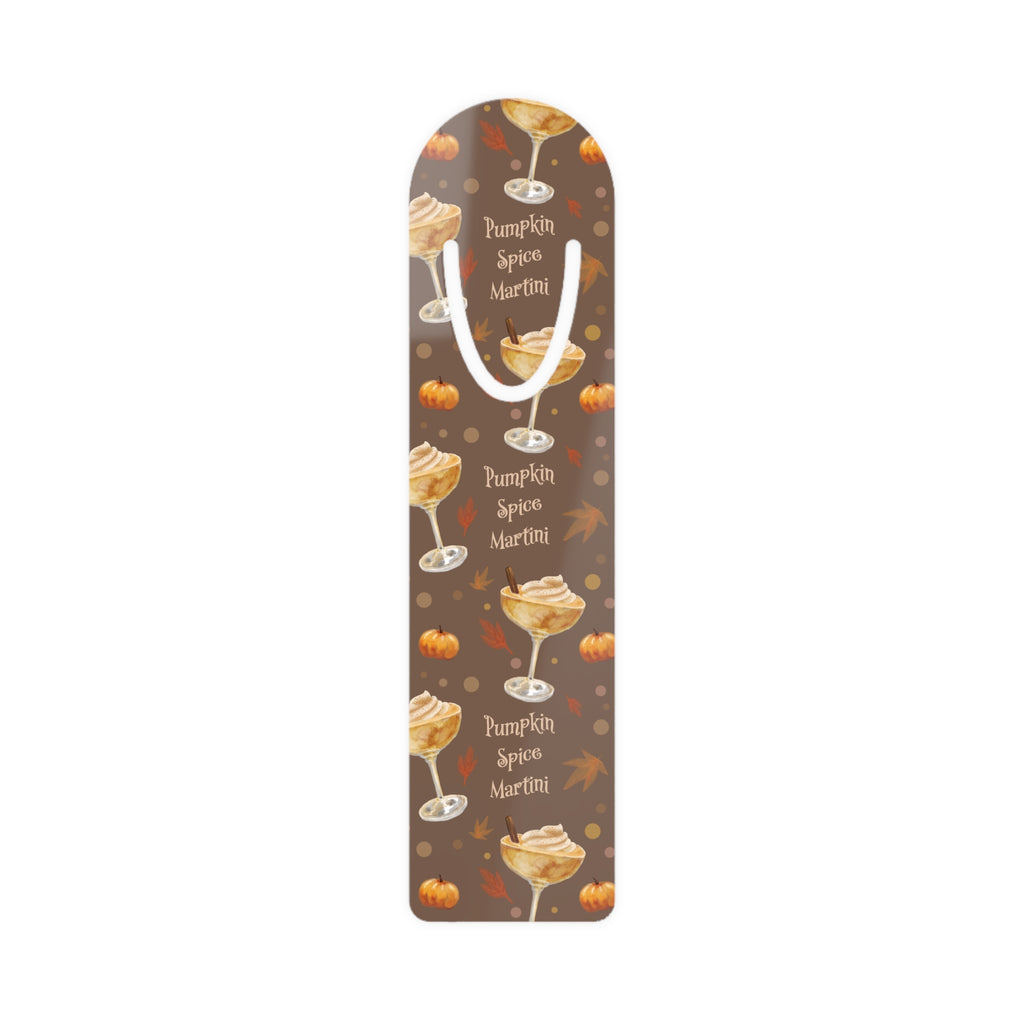 Pumpkin Spice Martini Metal Bookmark – Brown Pumpkin Collection Inspired Design