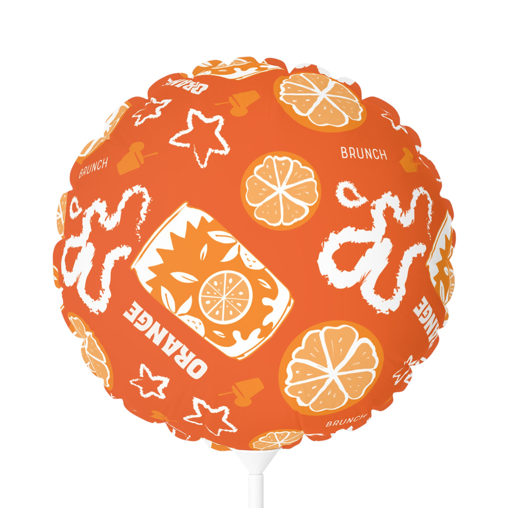 Orange Fruit Balloon 11" | Fruit Party Decoration