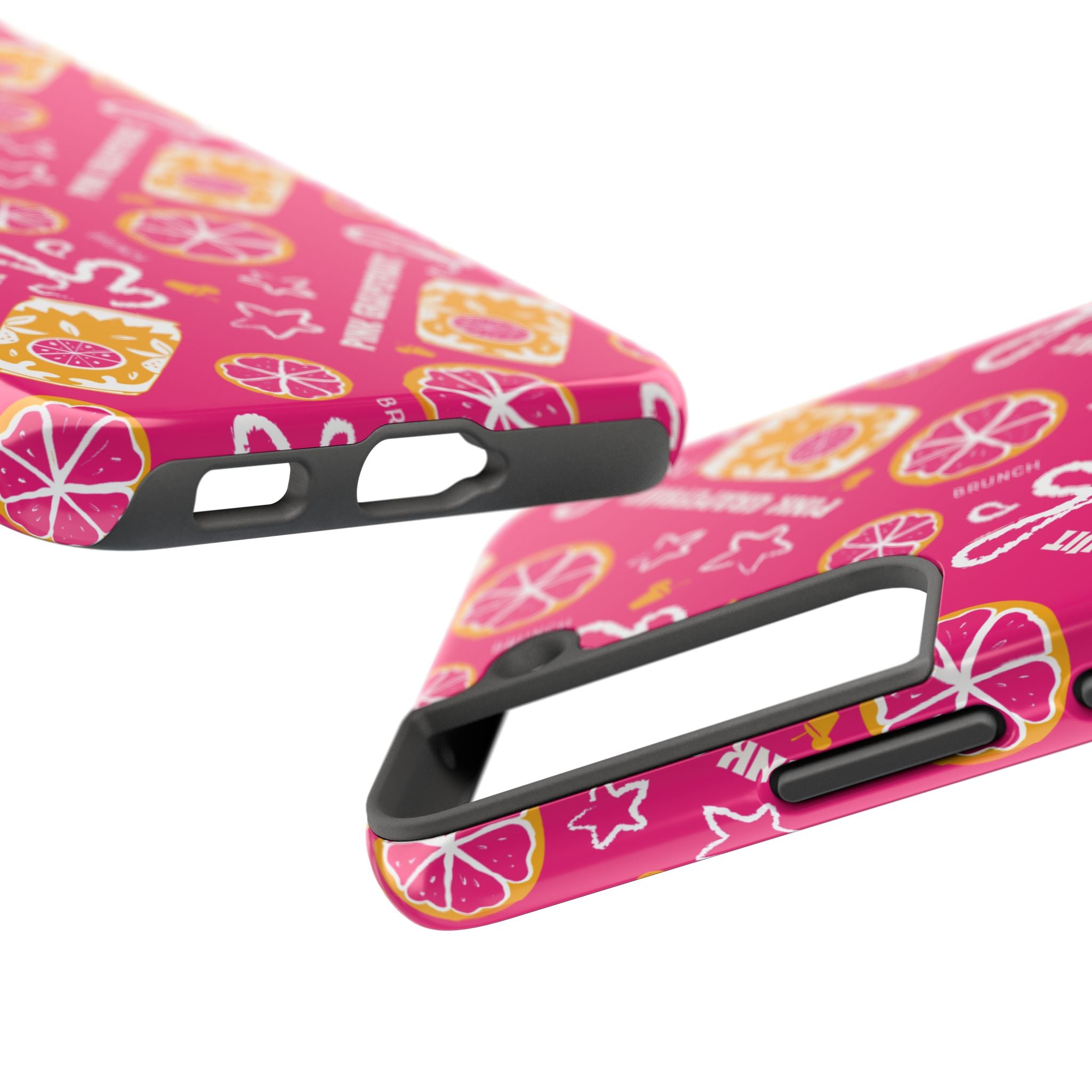 Pink Grapefruit Fruit CollectionTough Phone Case — Pink Aperol Inspired Design