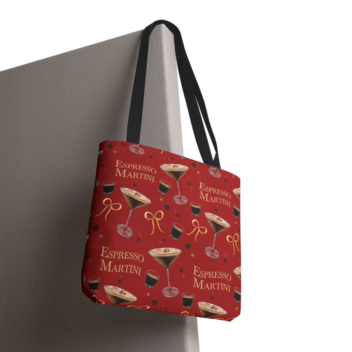 Espresso Martini Tote Bag — Red Espresso Collection Inspired Design