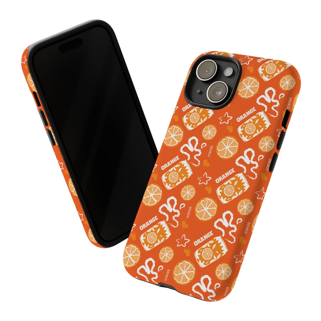 Orange Brunch Tough Phone Case – Orange Aperol Inspired Design