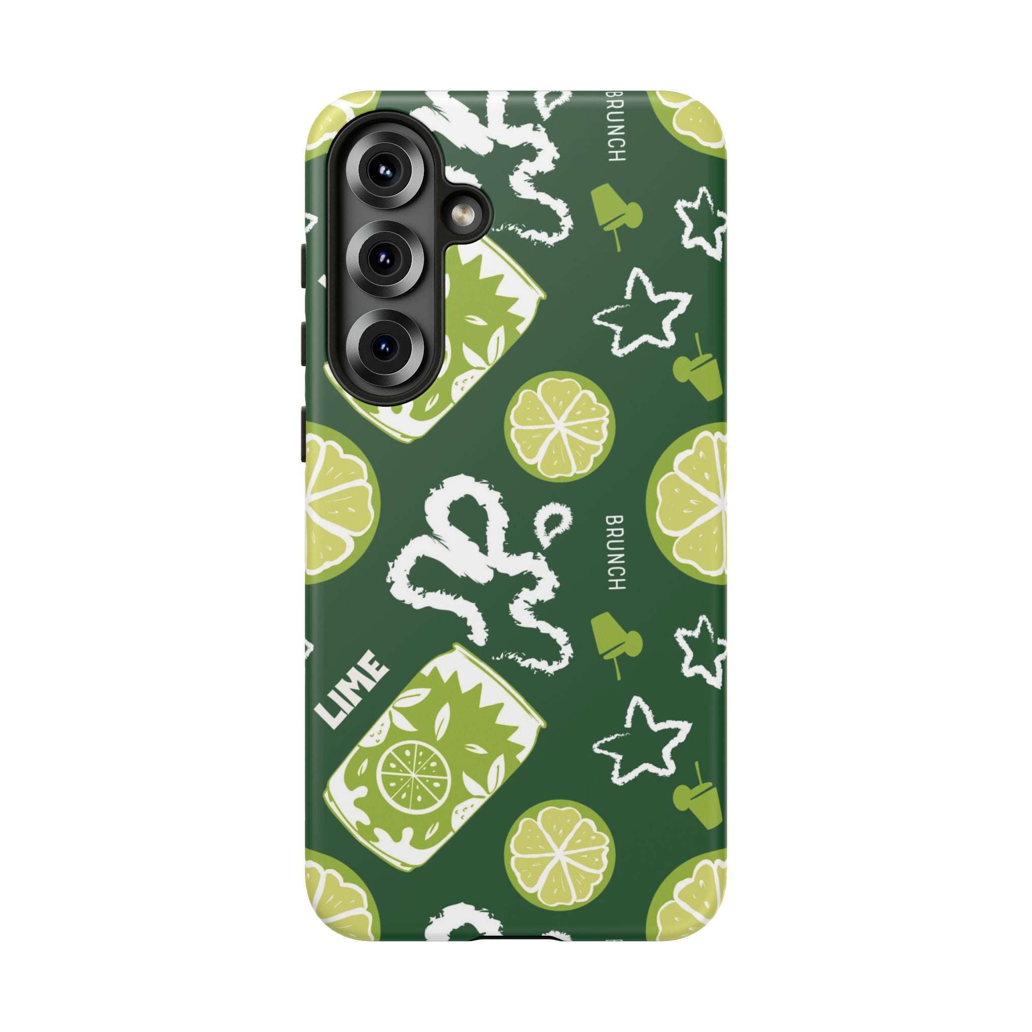 Lime Crush Tough Phone Case – Citrus Summer Vibes