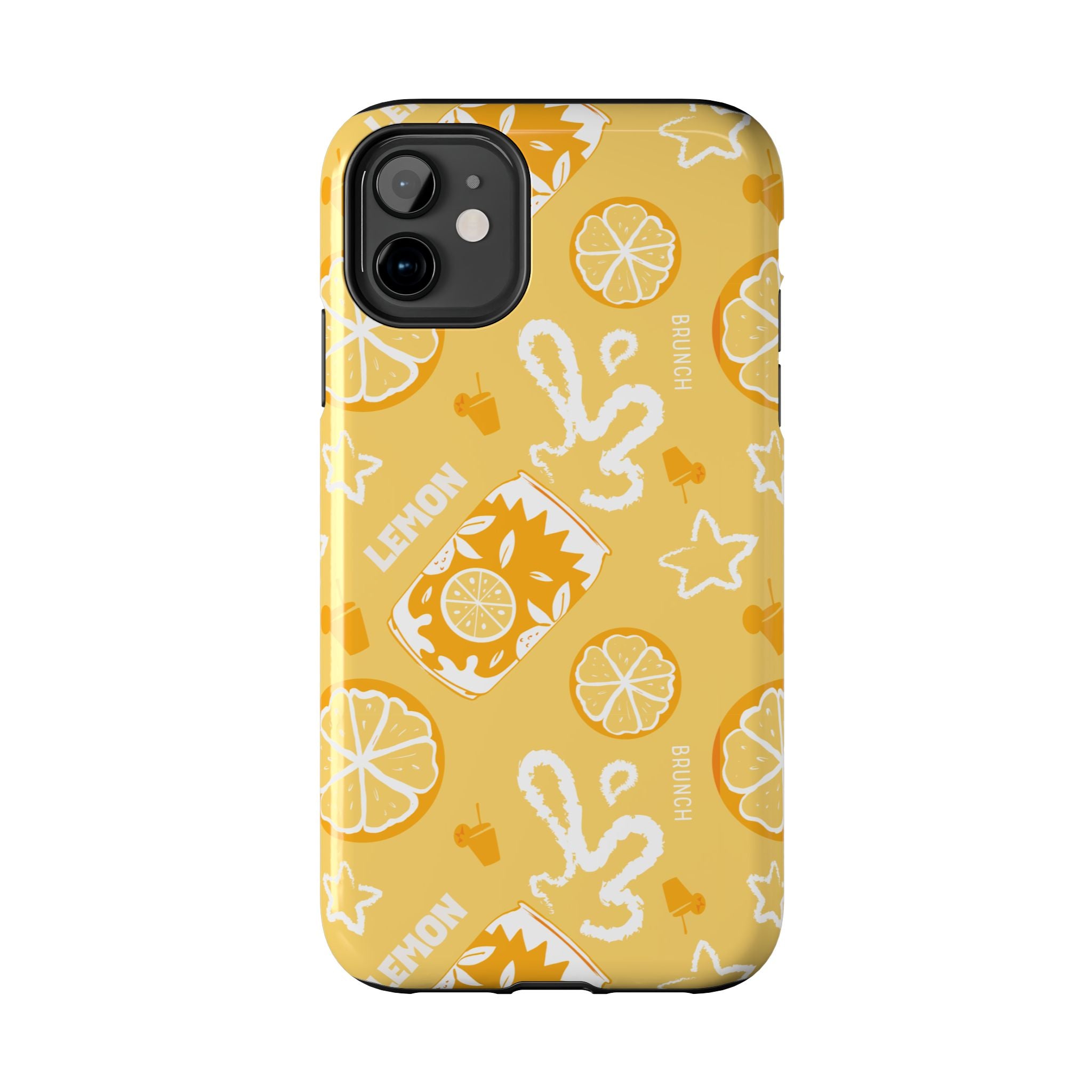 Lemon Brunch Tough Phone Case — Citrus Summer Pattern