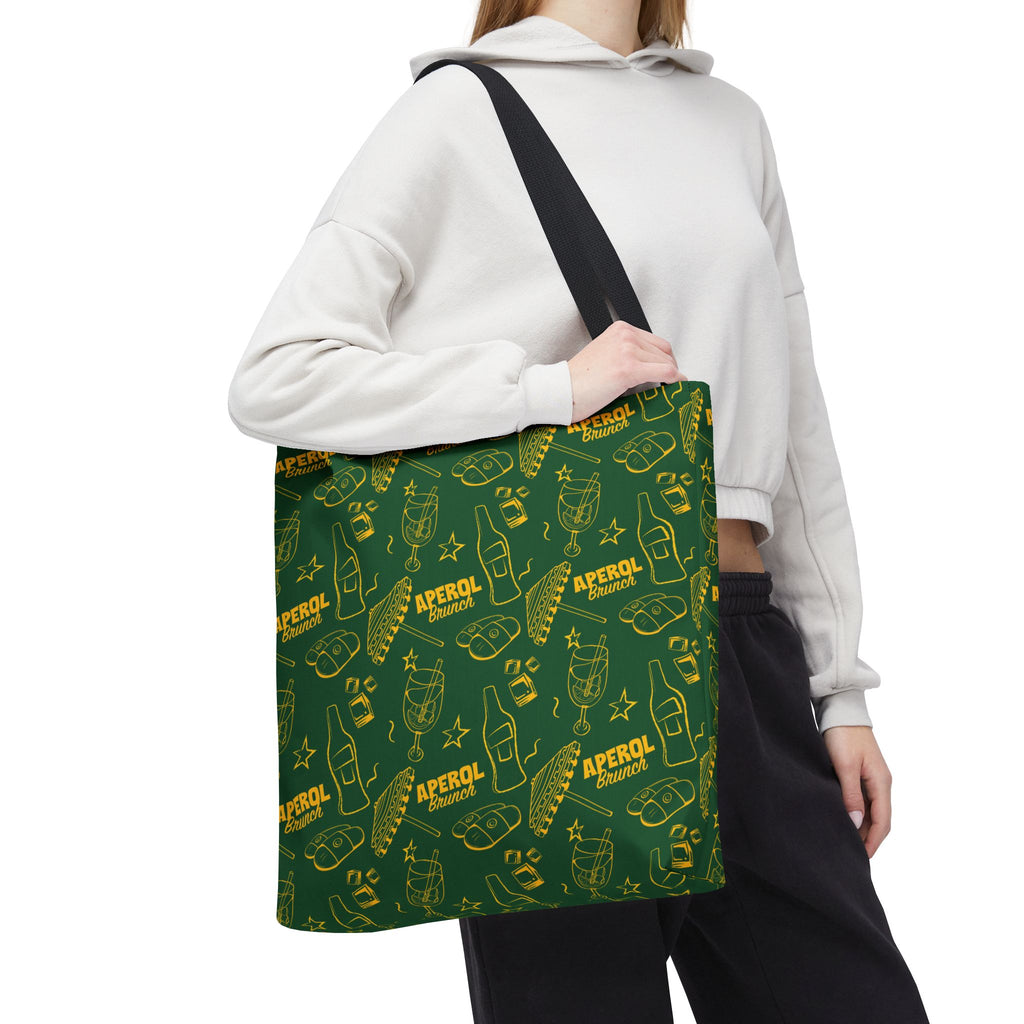 Aperol Brunch Tote Bag — Green Brunch Collection Inspired Design