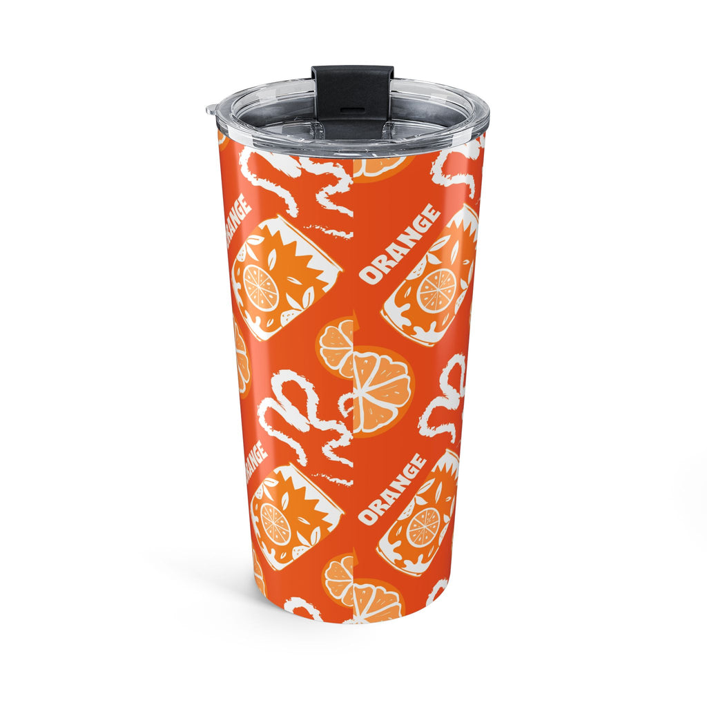 Orange 20oz Tumbler | Citrus Travel Mug | Stainless Steel Insulated Cup | Summer Drinkware | Orange Lover Gift | Brunch Cup