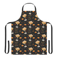 Pumpkin Spice Martini Apron — Black Pumpkin Collection Inspired Design