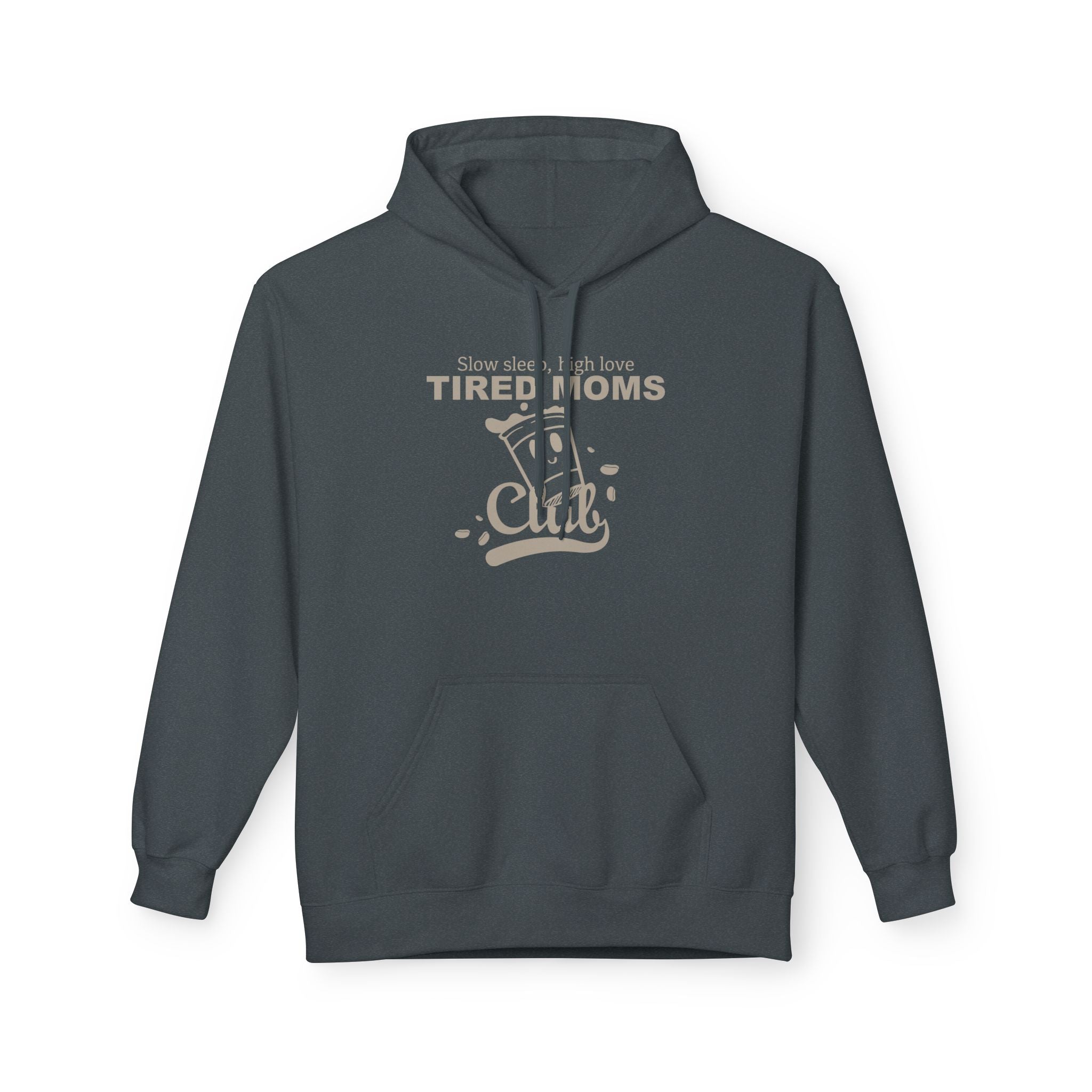 Tired Moms Club | Hoodie — Funny Coffee & Mom Life Sweatshirt