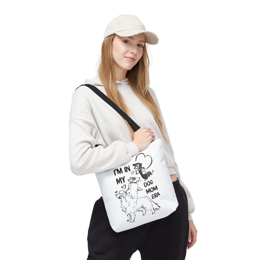Dog Mom Era Tote Bag – Cute Puppy Tote for Dog Mom | Dog Lover Gift