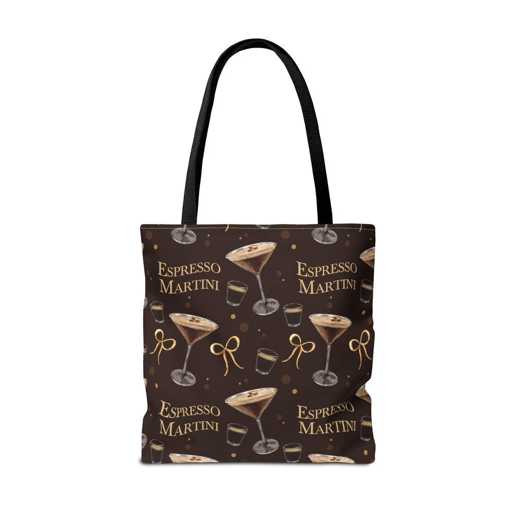 Espresso Martini Tote Bag — Dark Brown Espresso Collection Inspired Design