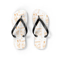 Cin Cin White Flip Flops — White Brunch Collection Inspired Design