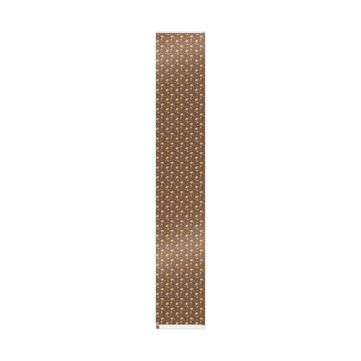 Pumpkin Spice Martini Wrapping Paper Roll – Brown Pumpkin Collection Inspired Design
