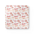 Brunch Spritz Corkwood Coaster Set (4-Pack) – White Brunch Collection Inspired Design