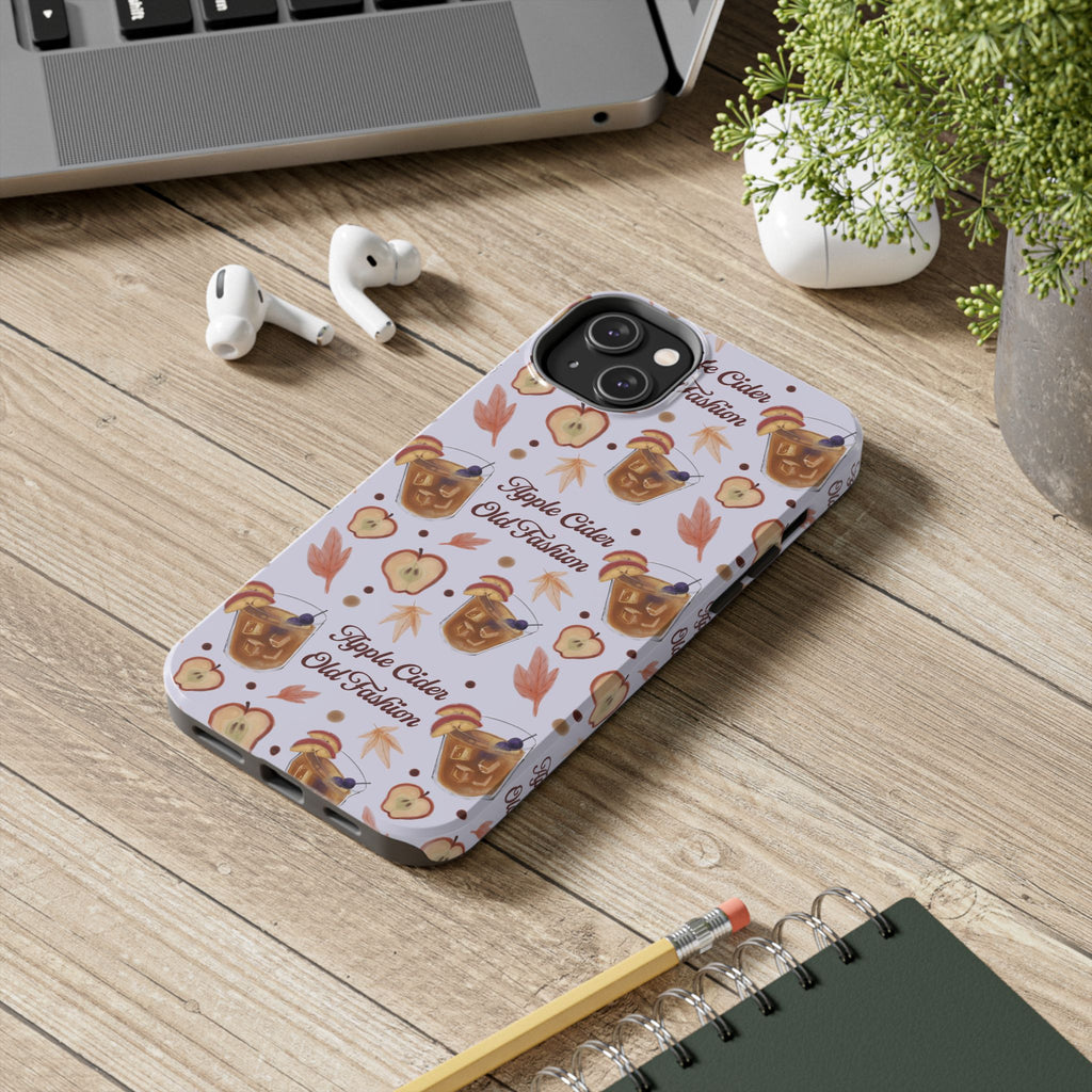Apple Cider Old Fashioned Tough Phone Case – Light Violet Apple Cider Collection Inspired Design