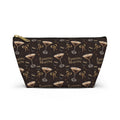 Espresso Martini Accessory Pouch — Dark Brown Espresso Collection Inspired Design