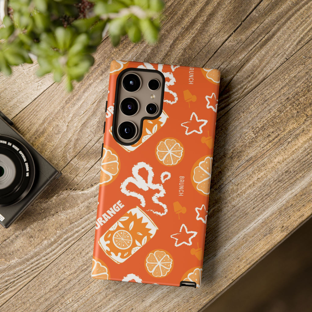 Orange Crush Tough Phone Case – Citrus Summer Vibes
