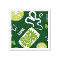 Lime Cocktail Paper Napkins (Pack of 50) – Green Citrus Paper Napkins, Cocktail Party Decor, Beverage Napkins, Hostess Gift