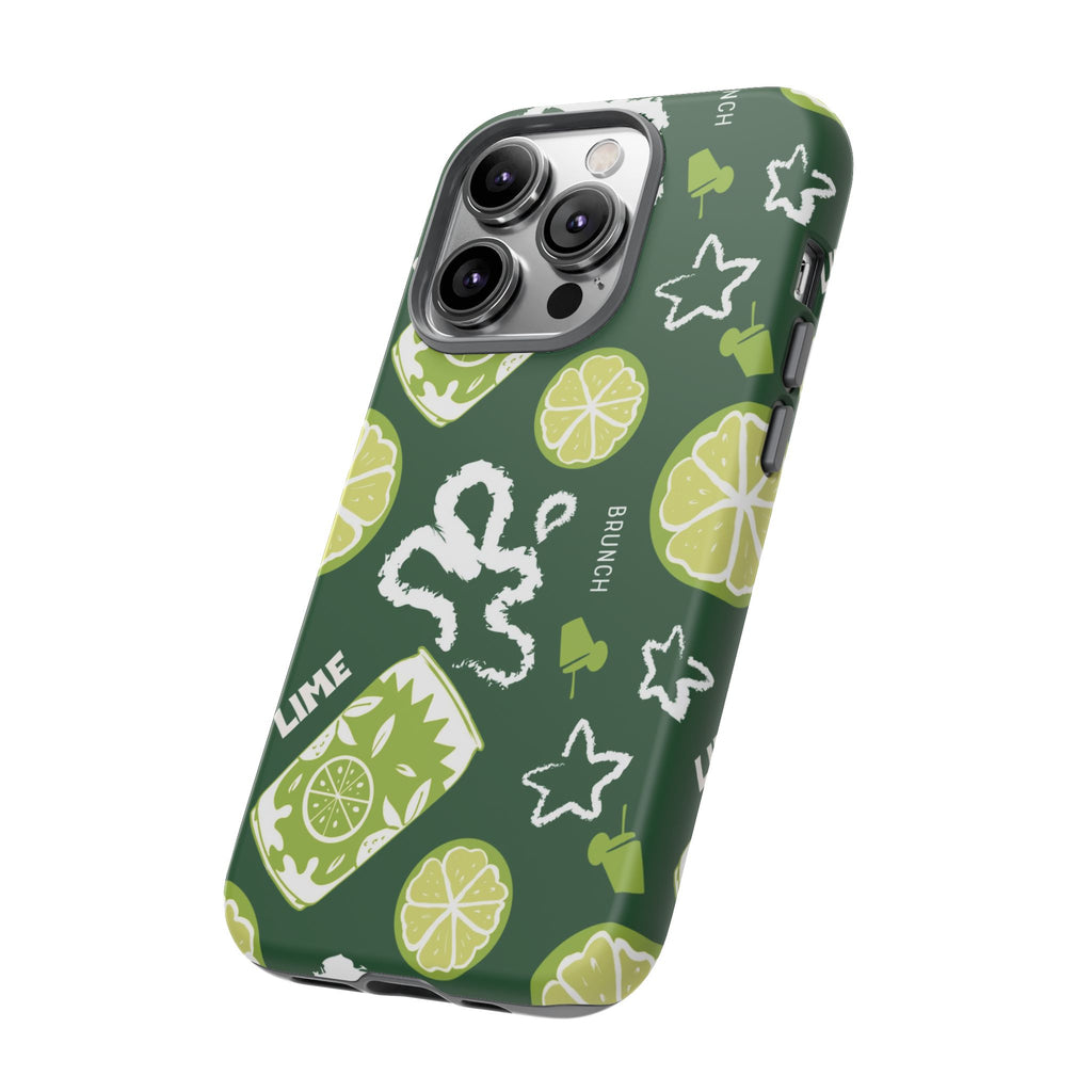 Lime Crush Tough Phone Case – Citrus Summer Vibes