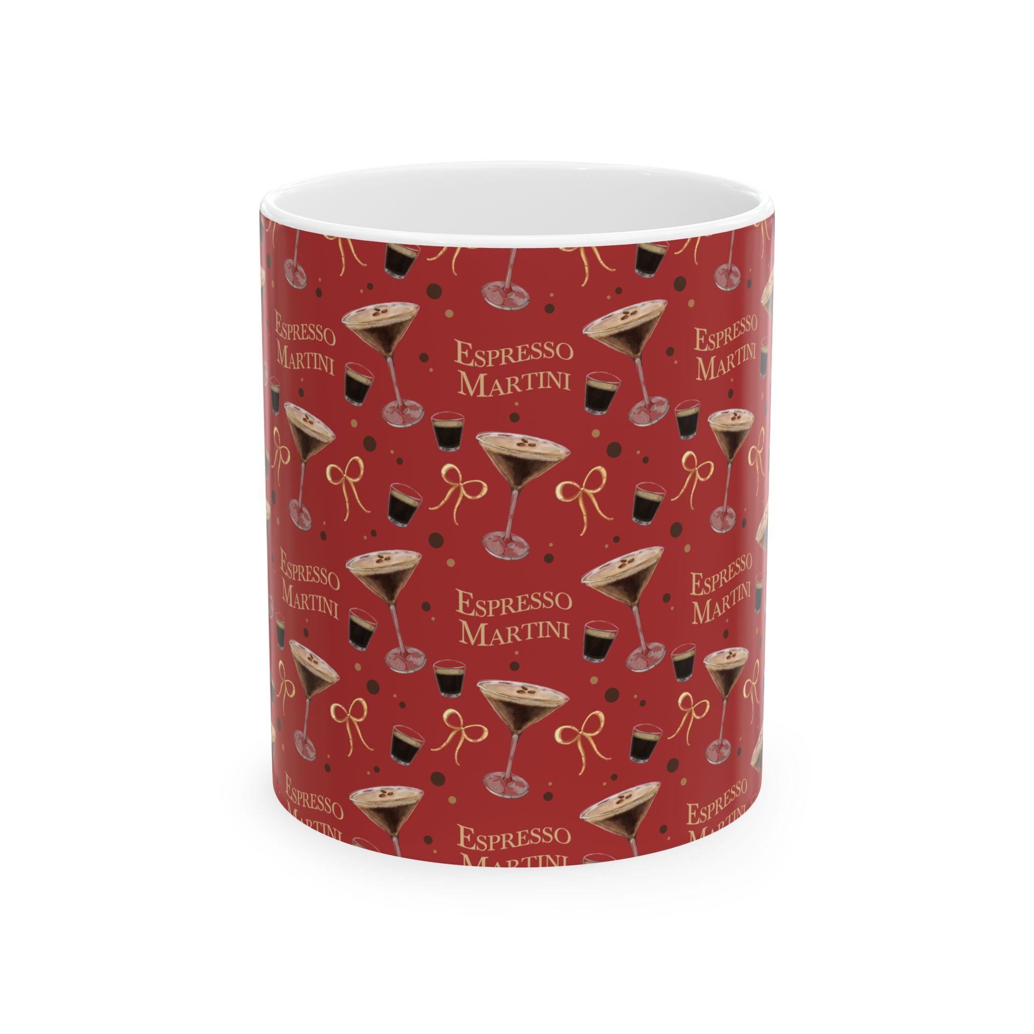 Espresso Martini 11oz Mug — Red Espresso Collection Inspired Design