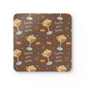 Pumpkin Spice Martini Cork Coaster Set of 4 — Brown Pumpkin Collection Inspired Design