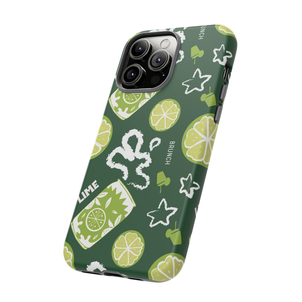 Lime Crush Tough Phone Case – Citrus Summer Vibes