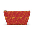 Aperol Brunch Accessory Pouch — Red Aperol Inspired Design