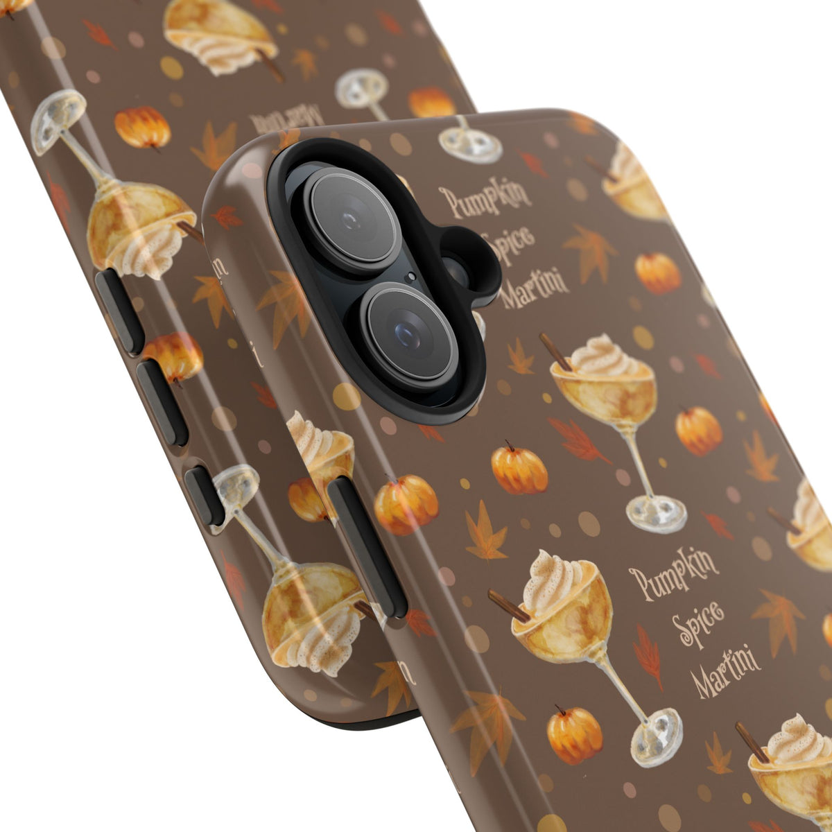 Pumpkin Spice Martini Tough Phone Case — Brown Pumpkin Collection Inspired Design