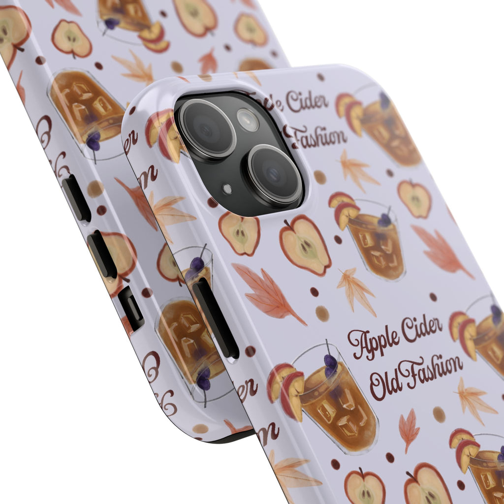 Apple Cider Old Fashioned Tough Phone Case – Light Violet Apple Cider Collection Inspired Design