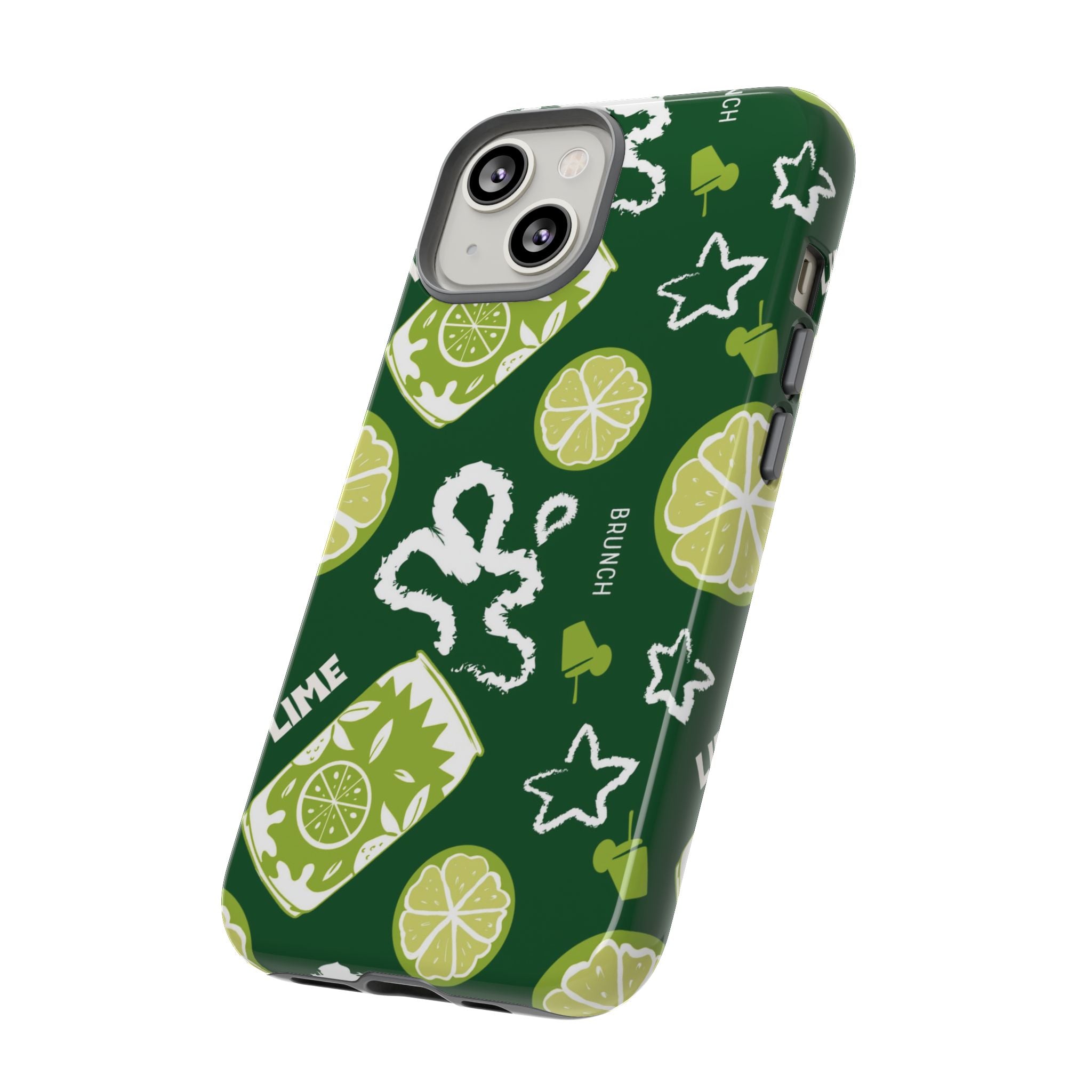 Lime Crush Tough Phone Case – Citrus Summer Vibes