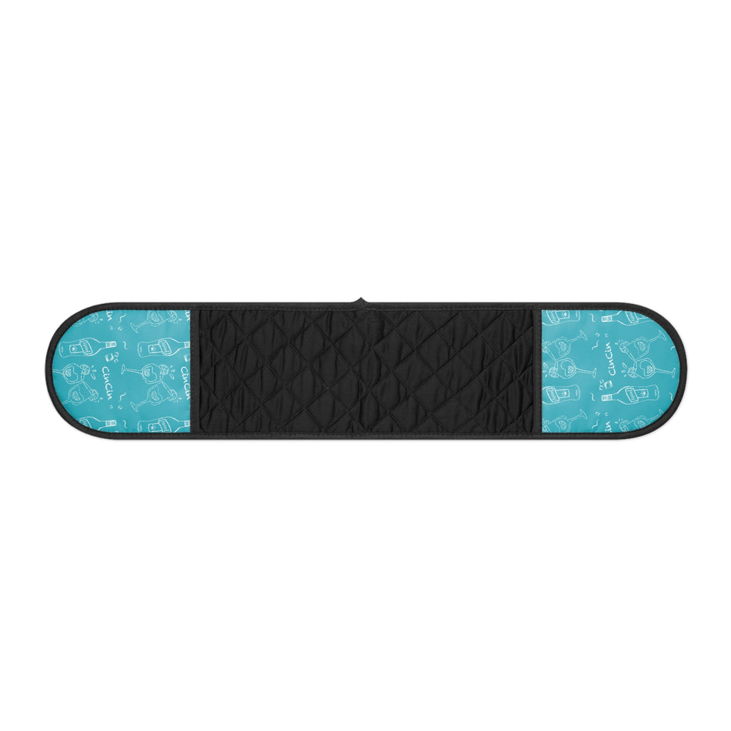 CinCin Double Oven Mitt — Turquoise Aperol Kitchen Decor