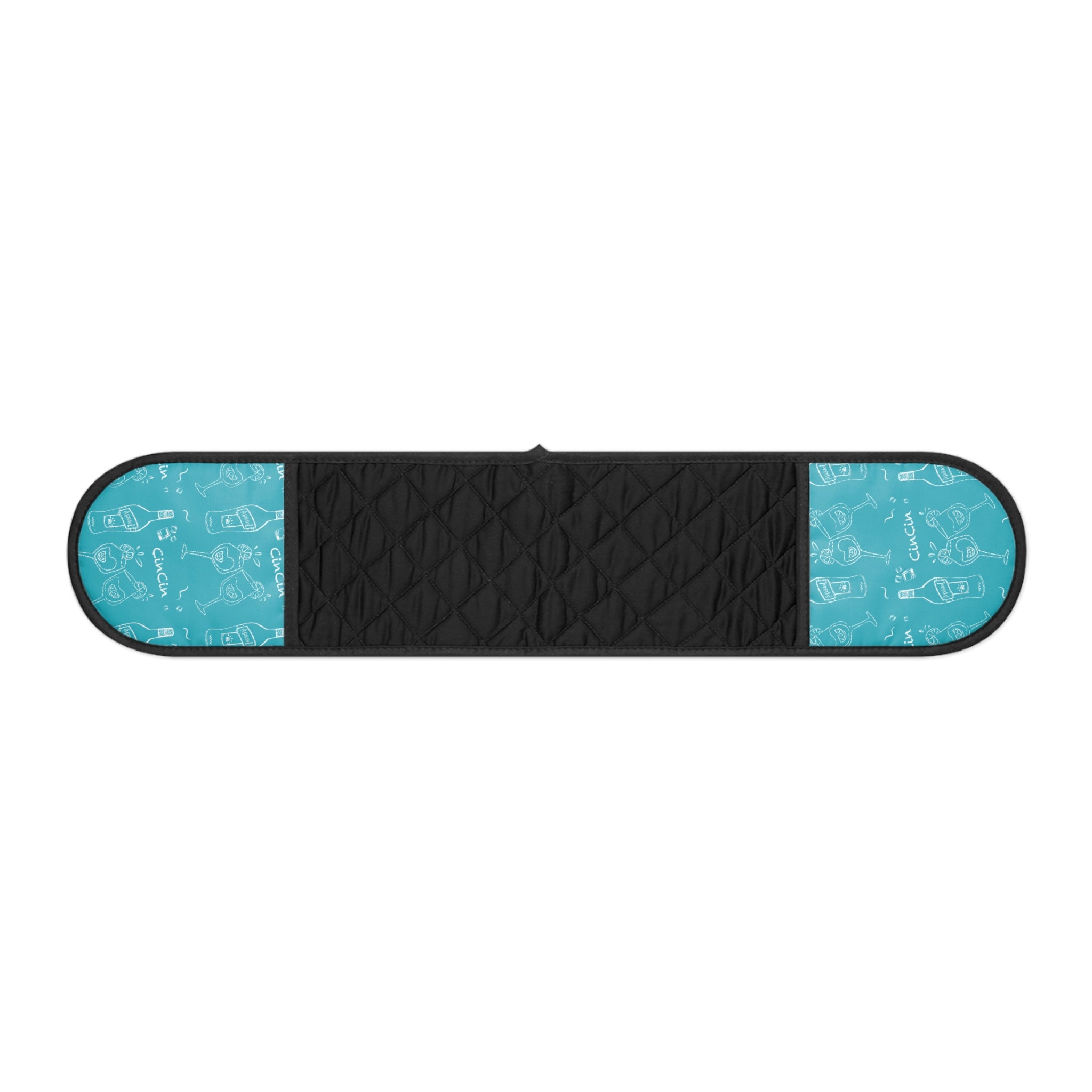 CinCin Double Oven Mitt — Turquoise Aperol Kitchen Decor